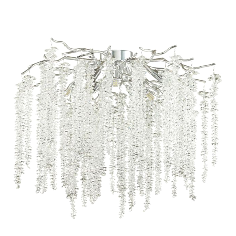 Люстра Хрустальная Fairy Tree Silver на 8 ламп Серебряный Люстра Хрустальная Fairy Tree Silver на 8 ламп Серебряный в Тюмени | Loft Concept