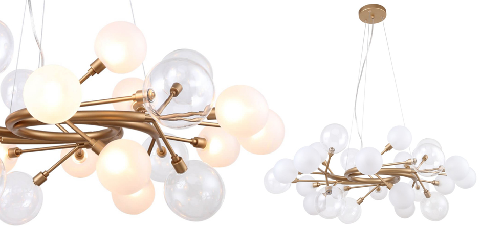 Люстра Berries Chandelier White 85 Люстра Berries Chandelier White 85 - Loft-Concept в Тюмени