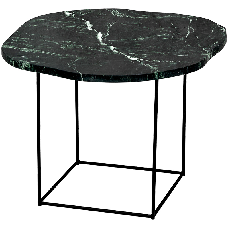 Кофейный стол с зелёной мраморной столешницей Gillespie Coffee Table Черный Зеленый Кофейный стол с зелёной мраморной столешницей Gillespie Coffee Table Черный Зеленый в Тюмени | Loft Concept