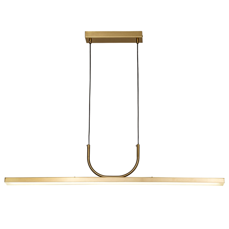Минималистичная золотая люстра Trumpet tube Белый Золотой Минималистичная золотая люстра Trumpet tube Белый Золотой в Тюмени | Loft Concept