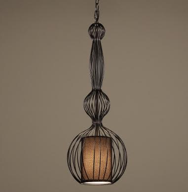 Подвесной светильник Wire Dream Pendant 3 Черный Белый Подвесной светильник Wire Dream Pendant 3 Черный Белый в Тюмени | Loft Concept