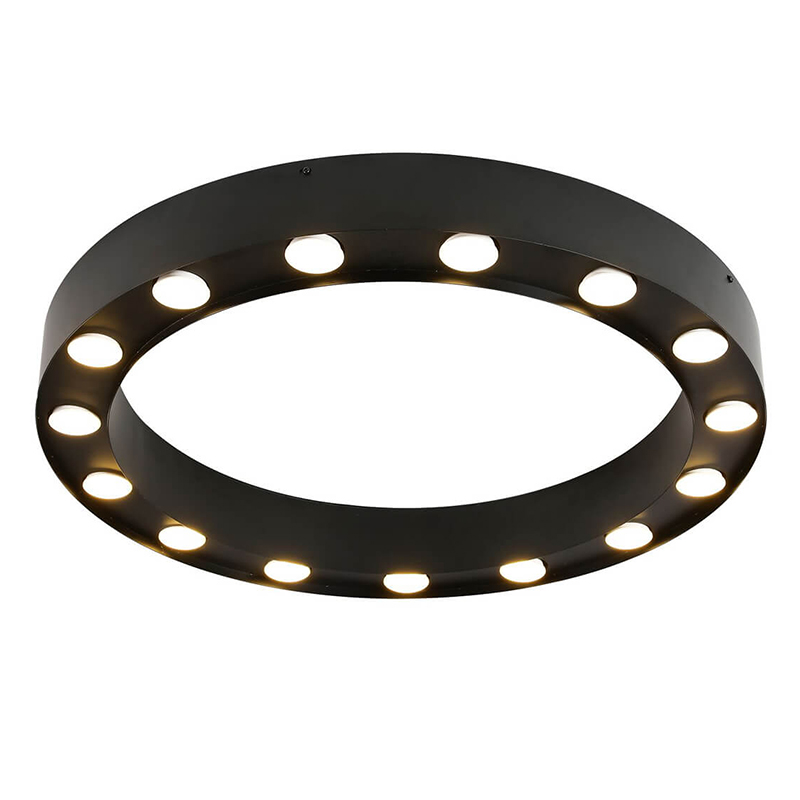 Потолочный светильник Dugan Ceiling Lamp 70 Черный Потолочный светильник Dugan Ceiling Lamp 70 Черный в Тюмени | Loft Concept