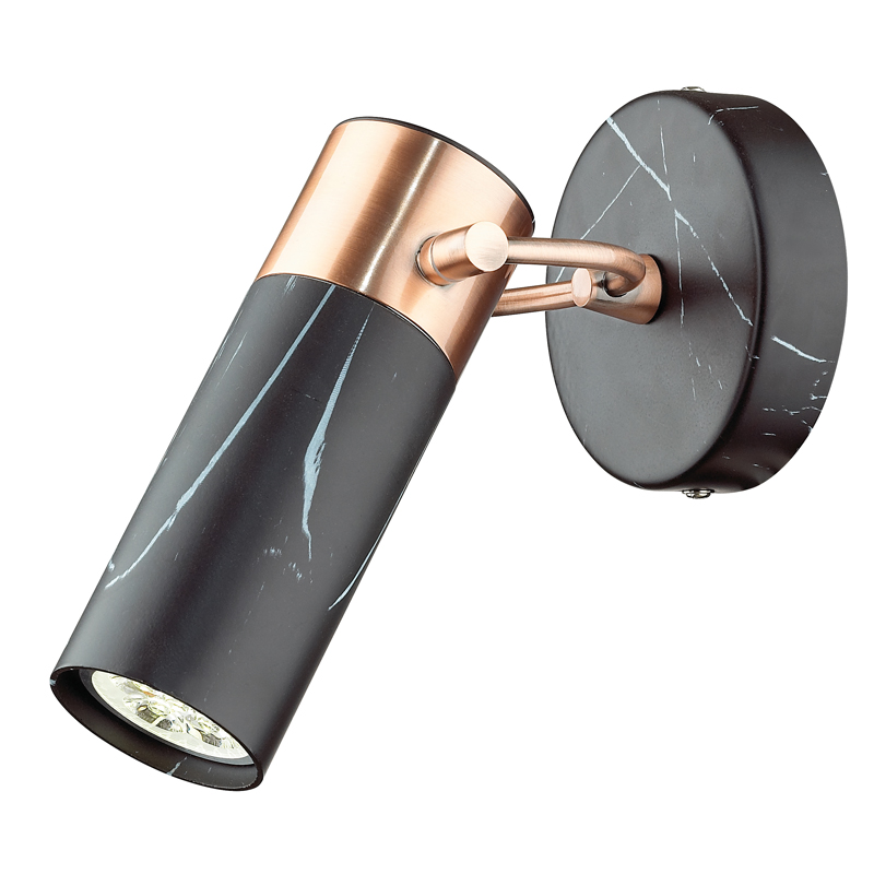 Бра Nadine Sconce black Черный матовый Медь Бра Nadine Sconce black Черный матовый Медь в Тюмени | Loft Concept