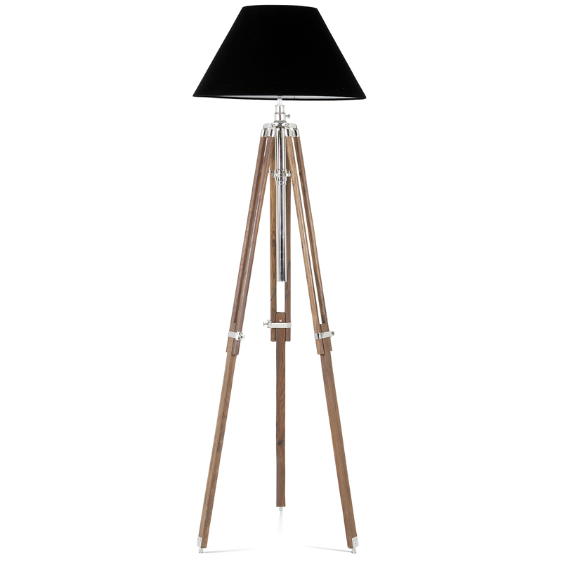 Торшер EICHHOLTZ 103271 TELESCOPE Коричневый Черный Торшер EICHHOLTZ 103271 TELESCOPE Коричневый Черный в Тюмени | Loft Concept