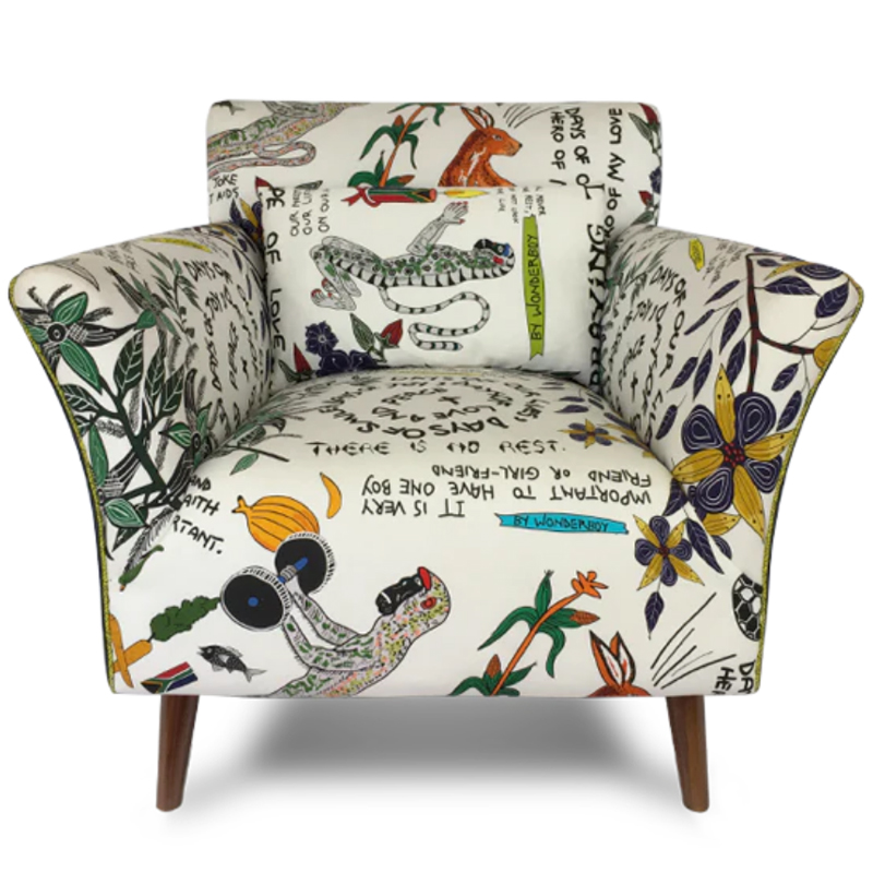 Кресло Wonderboy Occasional Chair Белый Мульти Кресло Wonderboy Occasional Chair Белый Мульти в Тюмени | Loft Concept