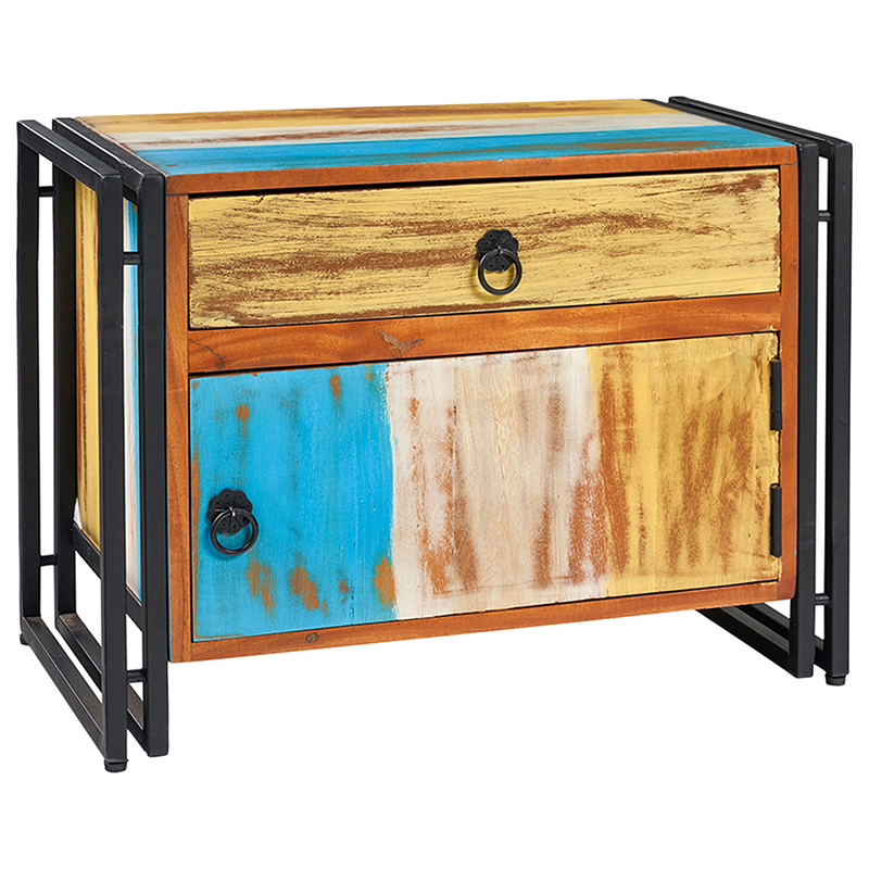 Комод Loft Antique Wood Мульти Коричневый Черный Комод Loft Antique Wood Мульти Коричневый Черный в Тюмени | Loft Concept