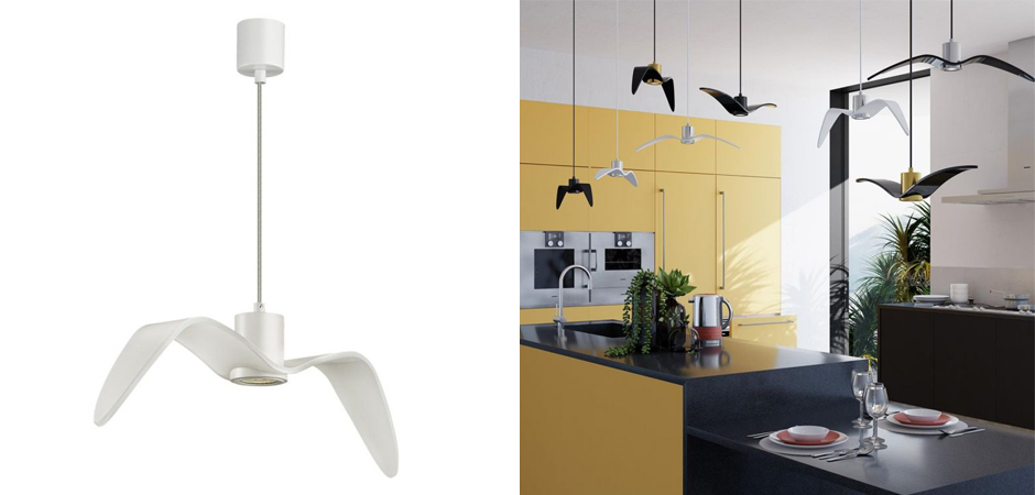 Подвесной светильник Seagull белый Подвесной светильник Seagull белый - Loft-Concept в Тюмени