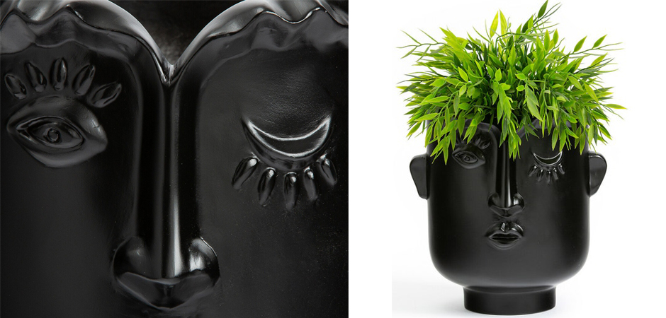 Ваза Black Head Vase Ваза Black Head Vase - Loft-Concept в Тюмени