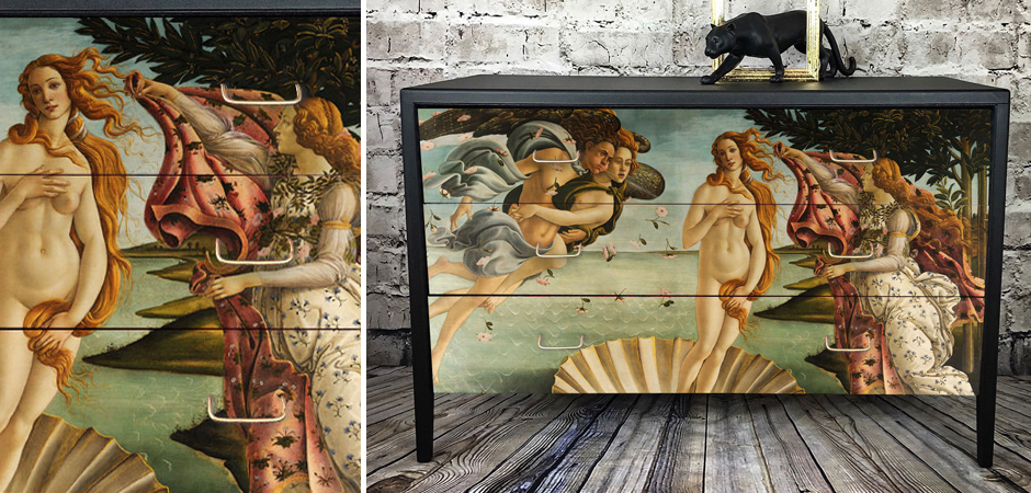 Комод Афродита Chest Of Drawers The Birth Of Venus Комод Афродита Chest Of Drawers The Birth Of Venus - Loft-Concept в Тюмени