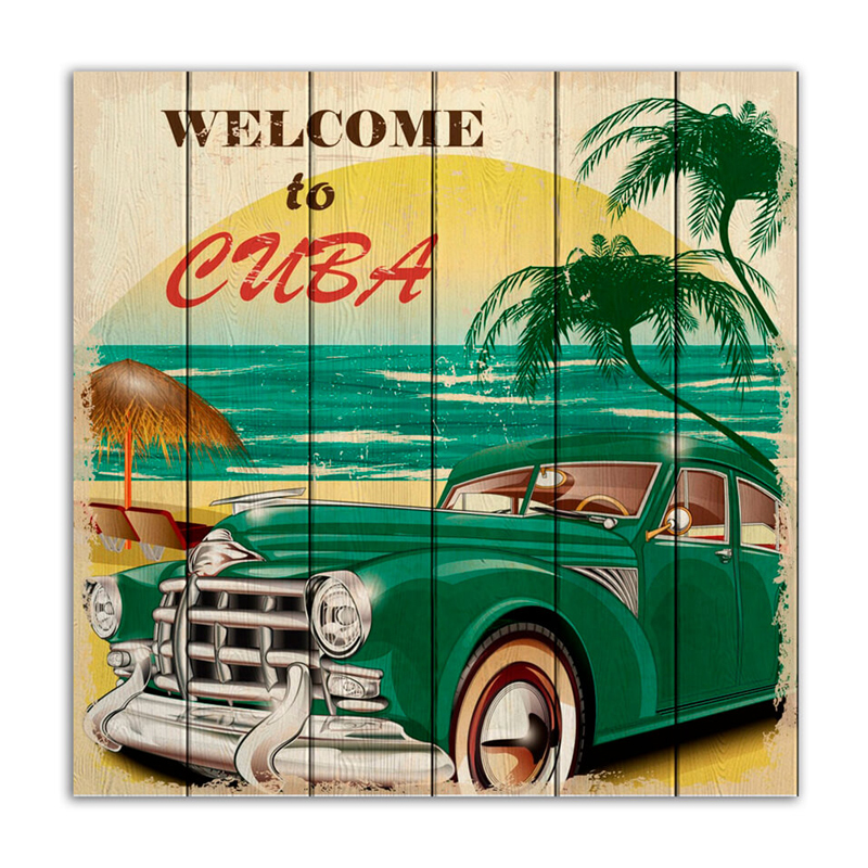 Постер Welcome to Cuba Постер Welcome to Cuba в Тюмени | Loft Concept