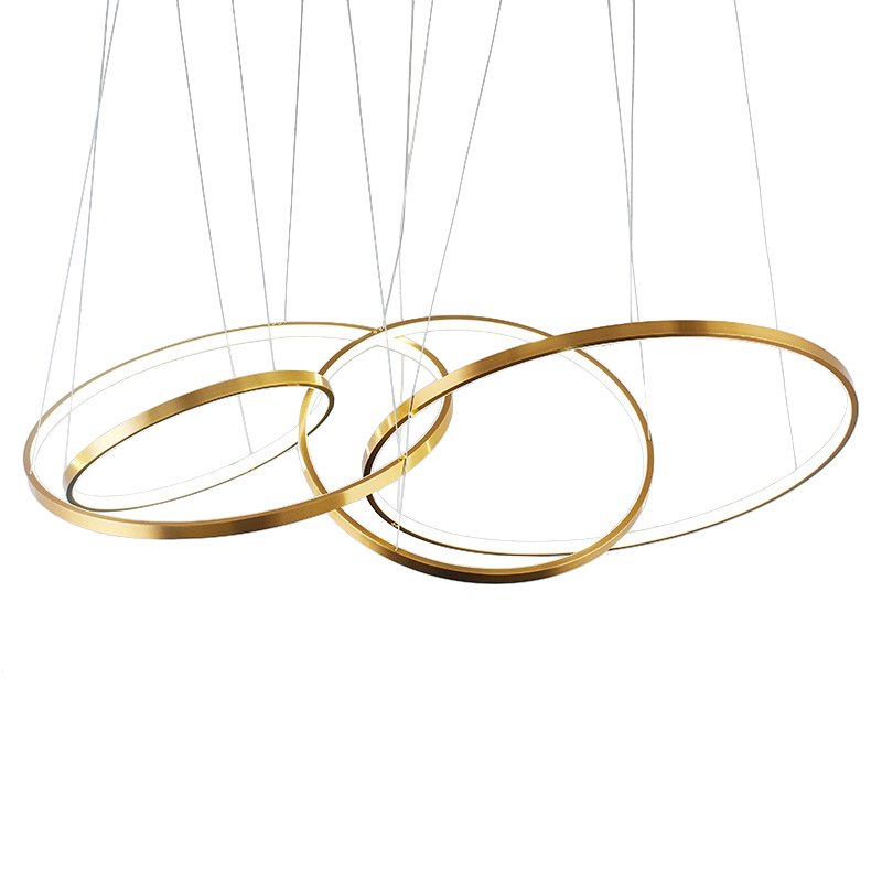 Люстра ORACLE 4 Rings Золотой Люстра ORACLE 4 Rings Золотой в Тюмени | Loft Concept