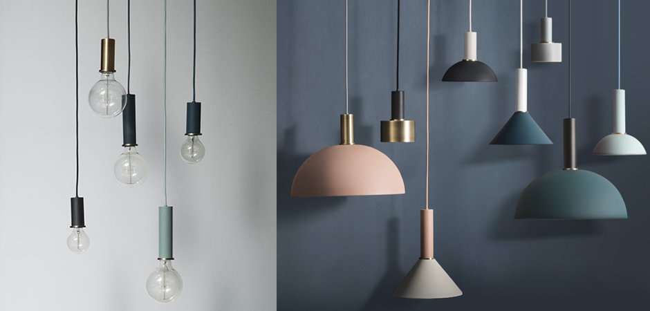 Подвесной светильник Ferm Living Socket Pendant High Подвесной светильник Ferm Living Socket Pendant High - Loft-Concept в Тюмени
