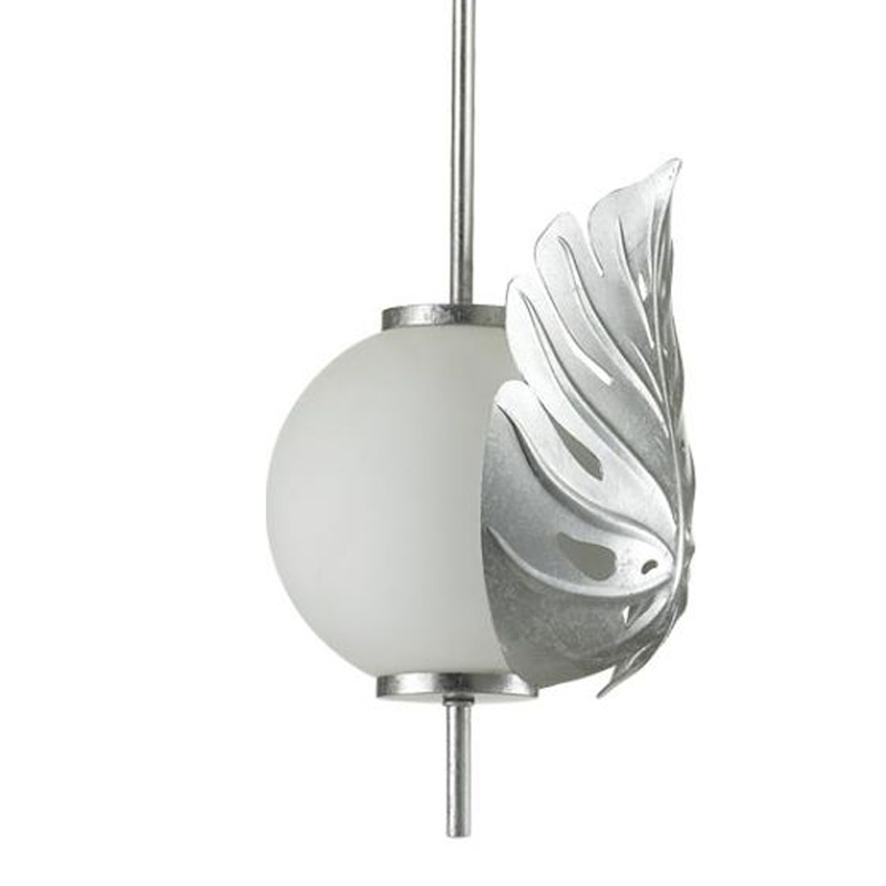 Подвесной светильник Silver Monstera Leaf Серебряный Подвесной светильник Silver Monstera Leaf Серебряный в Тюмени | Loft Concept