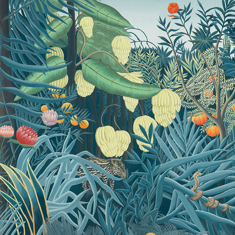 Обои ручная роспись Rousseau Rousseau on scenic paper Обои ручная роспись Rousseau Rousseau on scenic paper в Тюмени | Loft Concept