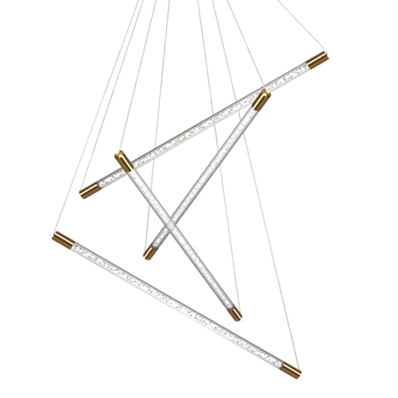 Люстра Trumpet tube 30Вт Золотой Люстра Trumpet tube 30Вт Золотой в Тюмени | Loft Concept