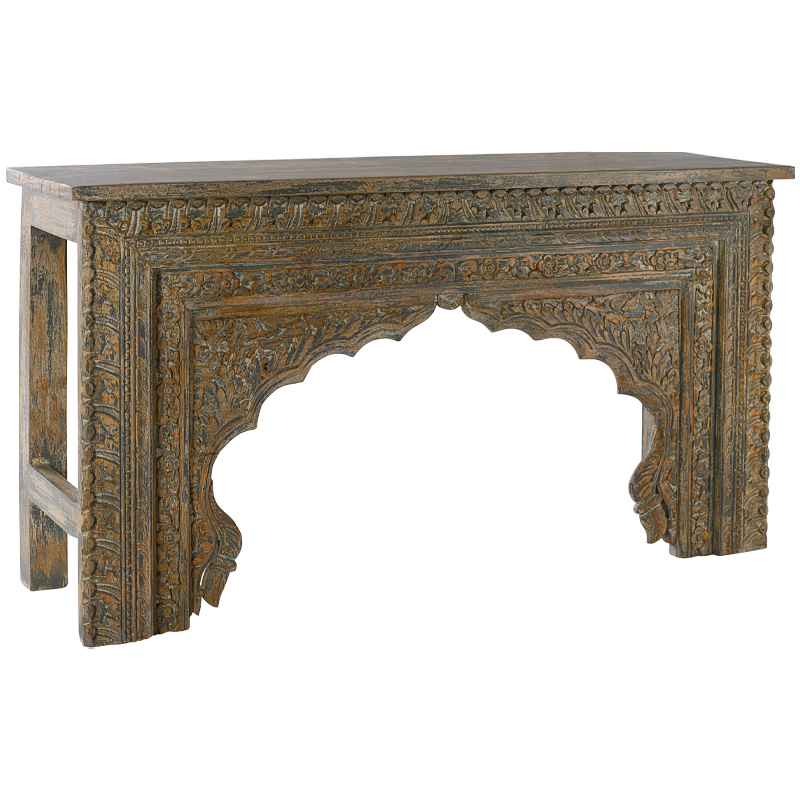 Консоль Rishi Console Коричневый Консоль Rishi Console Коричневый в Тюмени | Loft Concept