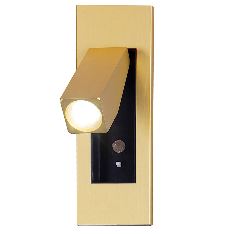 Бра Gold Led Chelsom Limited Золотой Прозрачный в Тюмени | Loft Concept 