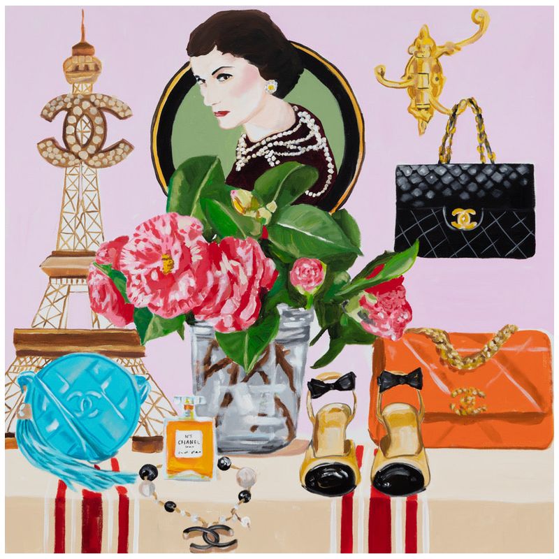 Картина Coco Chanel - In Her Shoes Мульти Картина Coco Chanel - In Her Shoes Мульти в Тюмени | Loft Concept