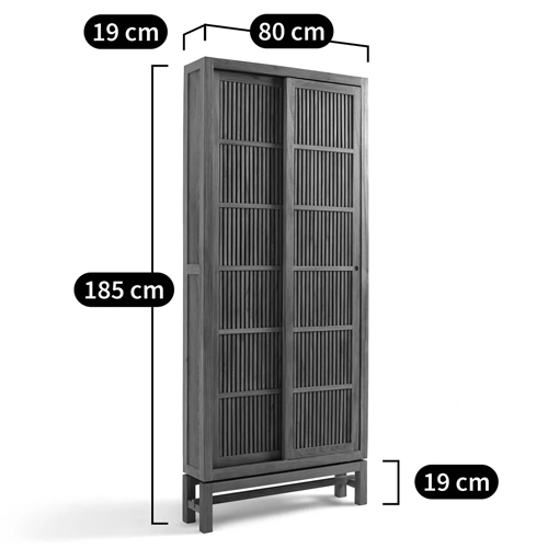 Шкаф из массива тика Okino Wood Cabinet Шкаф из массива тика Okino Wood Cabinet в Тюмени