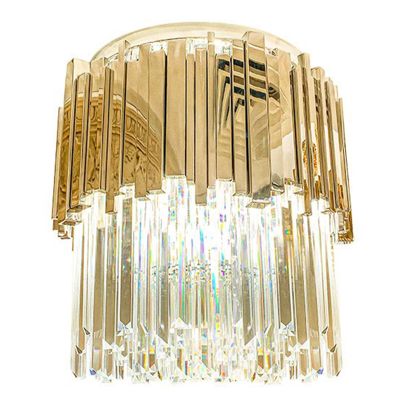 Потолочный светильник Luxxu Modern Round Light Gold 45 Золотой Прозрачное Стекло Потолочный светильник Luxxu Modern Round Light Gold 45 Золотой Прозрачное Стекло в Тюмени | Loft Concept