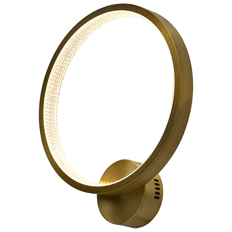 Бра Ring Light Gold Sconce Золотой Бра Ring Light Gold Sconce Золотой в Тюмени | Loft Concept