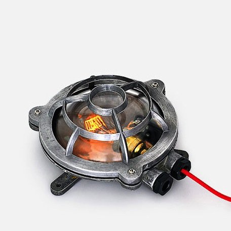 Настенная лампа Steampunk Cage Glass Edison Wall Lamp Round Настенная лампа Steampunk Cage Glass Edison Wall Lamp Round в Тюмени | Loft Concept