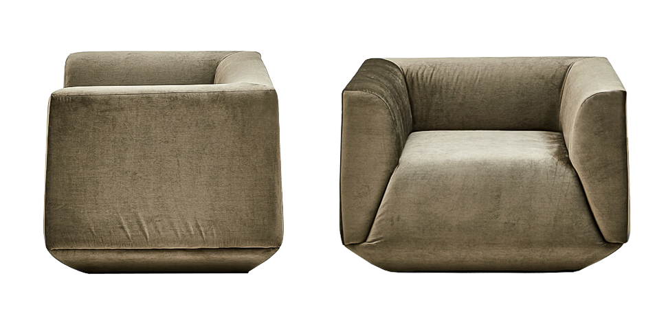 Armchair Cube Olive Большое Кресло Куб Armchair Cube Olive Большое Кресло Куб - Loft-Concept в Тюмени