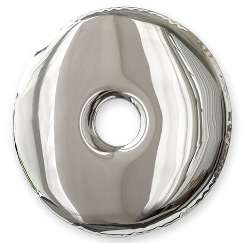 Арт-объект на стену Rondo Polished Stainless Steel Wall Mirror by Zieta Chrome Хром Арт-объект на стену Rondo Polished Stainless Steel Wall Mirror by Zieta Chrome Хром в Тюмени | Loft Concept