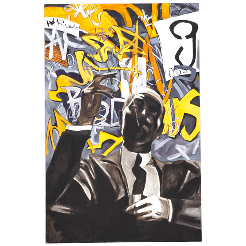 Картина Cigarette Smoking Man Мульти Картина Cigarette Smoking Man Мульти в Тюмени | Loft Concept