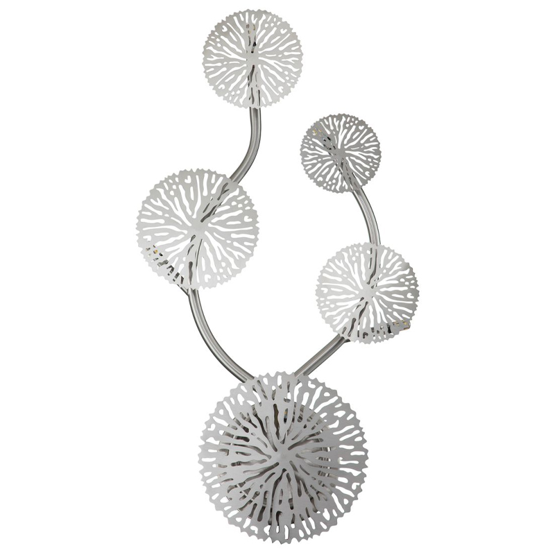 Декоративное бра Dandelion Никель Никель Декоративное бра Dandelion Никель Никель в Тюмени | Loft Concept