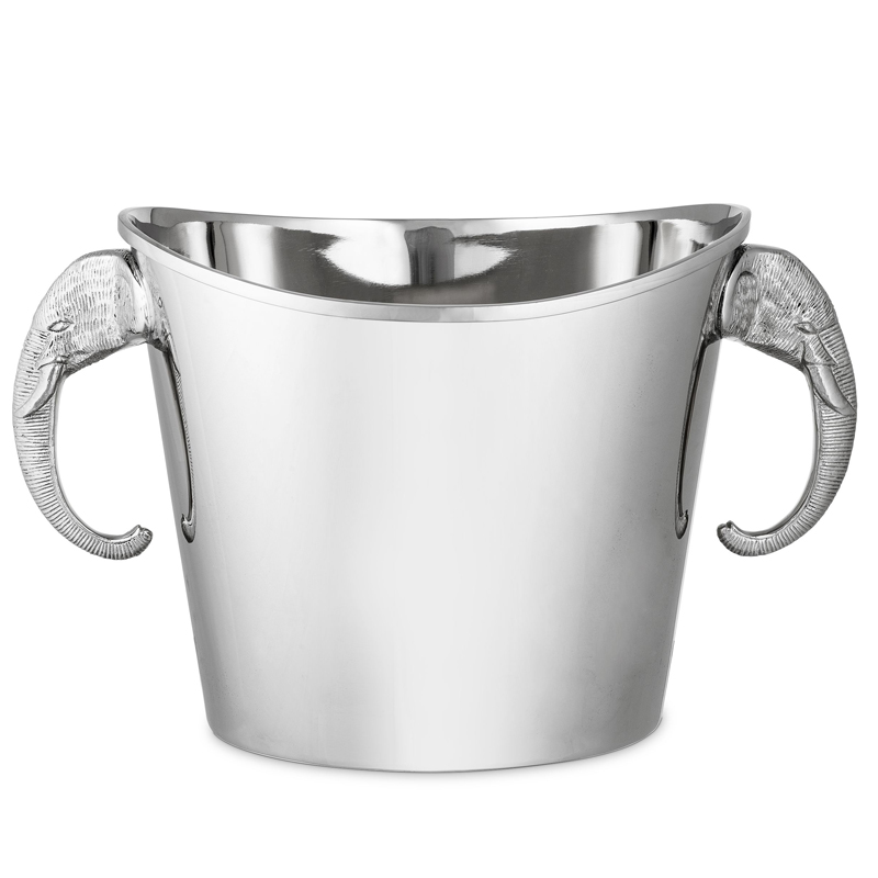 Ведерко для льда Eichholtz Wine Cooler Maharaja Никель Ведерко для льда Eichholtz Wine Cooler Maharaja Никель в Тюмени | Loft Concept