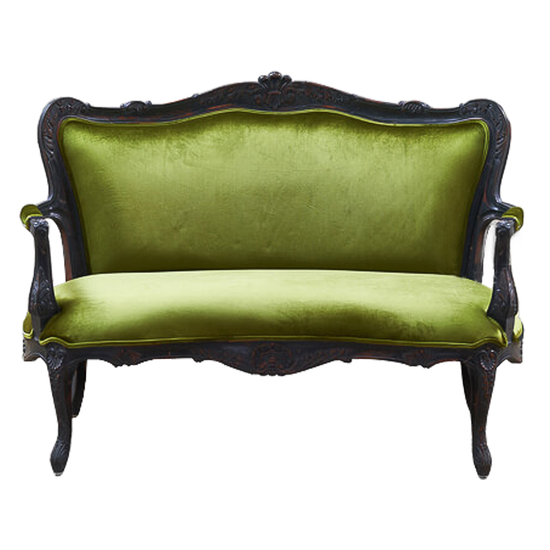 Диван Lime Classic Fan Sofa Лайм Коричневый Диван Lime Classic Fan Sofa Лайм Коричневый в Тюмени | Loft Concept
