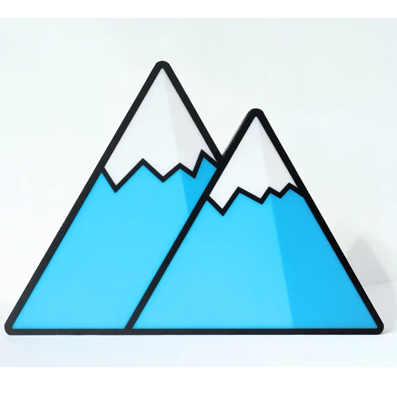 Бра The Mountains Белый Голубой Бра The Mountains Белый Голубой в Тюмени | Loft Concept