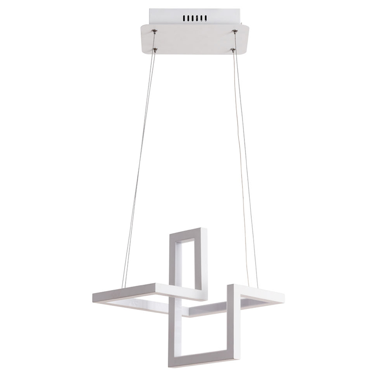 Люстра Esther Geometric White Chandelier III Белый Люстра Esther Geometric White Chandelier III Белый в Тюмени | Loft Concept