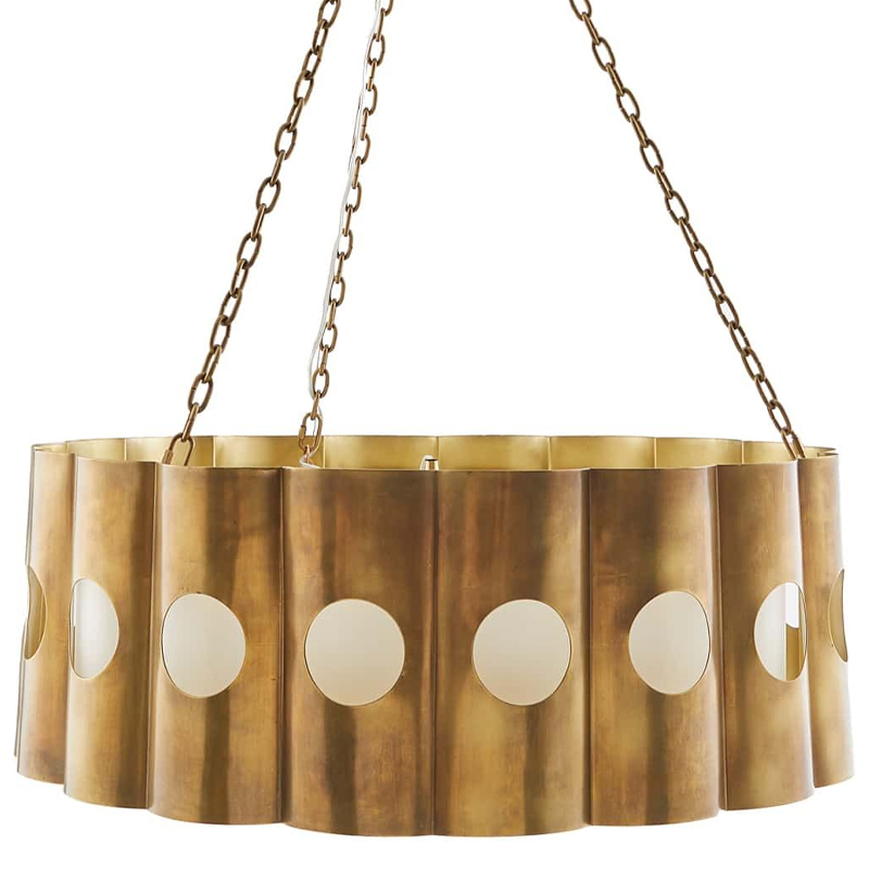 Люстра Arteriors SACRAMENTO CHANDELIER Латунь Белый Люстра Arteriors SACRAMENTO CHANDELIER Латунь Белый в Тюмени | Loft Concept