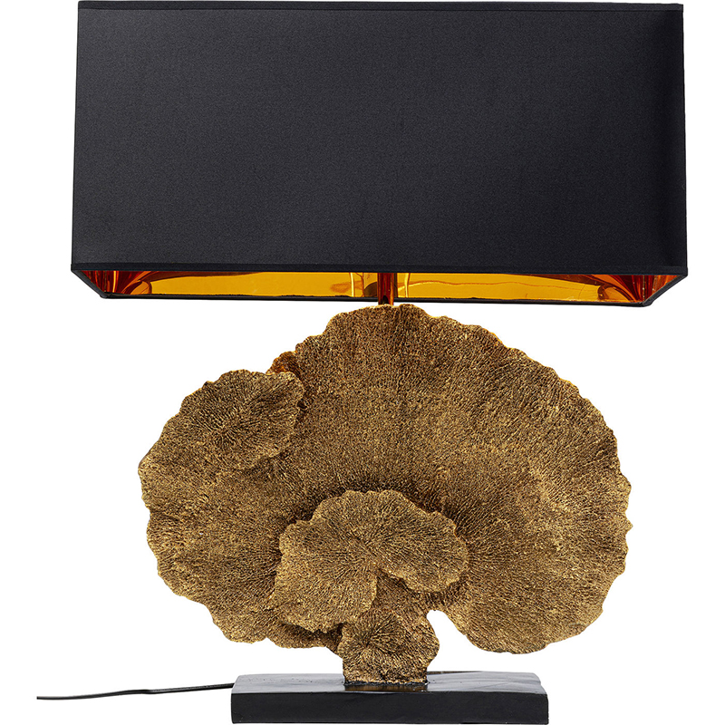 Настольная лампа Golden Coral Черный Золотой Настольная лампа Golden Coral Черный Золотой в Тюмени | Loft Concept