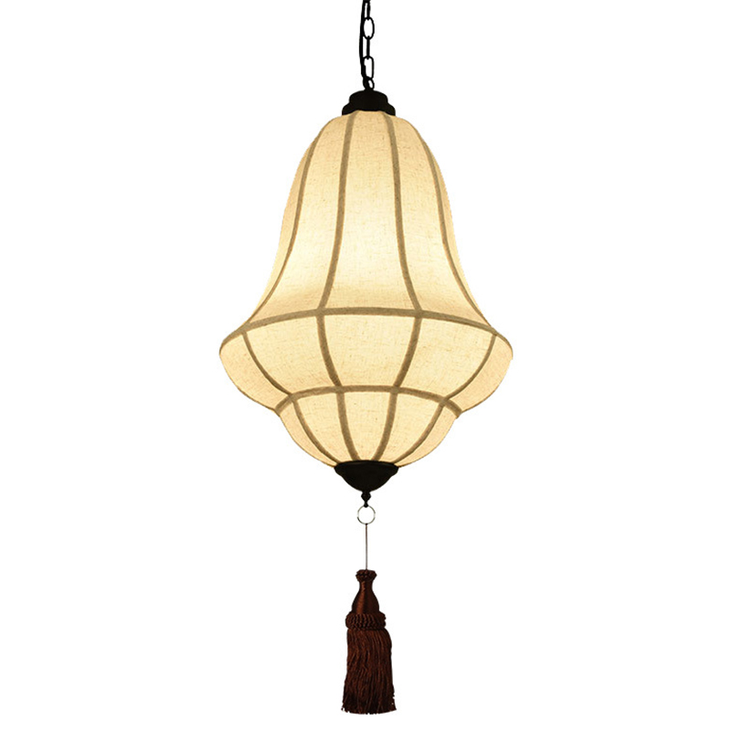 Подвесной светильник Bell Lantern Lighting Бежевый Подвесной светильник Bell Lantern Lighting Бежевый в Тюмени | Loft Concept