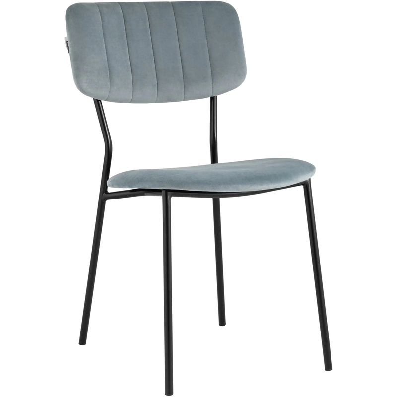 Стул Singer Chair без подлокотника Серо-Голубой Велюр Серо-голубой Черный Стул Singer Chair без подлокотника Серо-Голубой Велюр Серо-голубой Черный в Тюмени | Loft Concept
