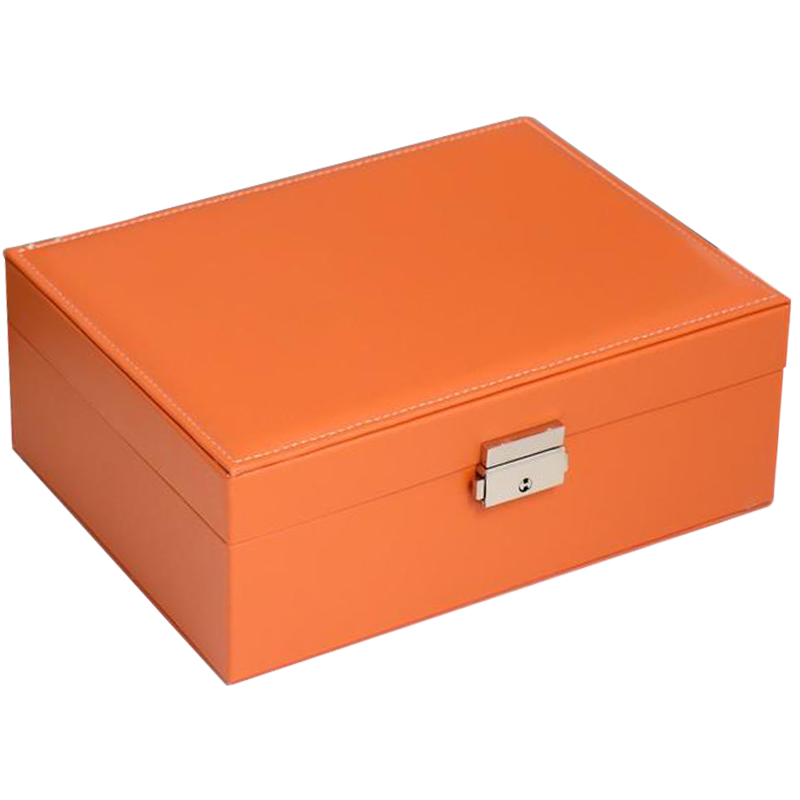 Шкатулка Auburn Jewerly Organizer Box orange Оранжевый Шкатулка Auburn Jewerly Organizer Box orange Оранжевый в Тюмени | Loft Concept