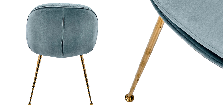 Стул Perrers Stool Pastel Blue - фото №1