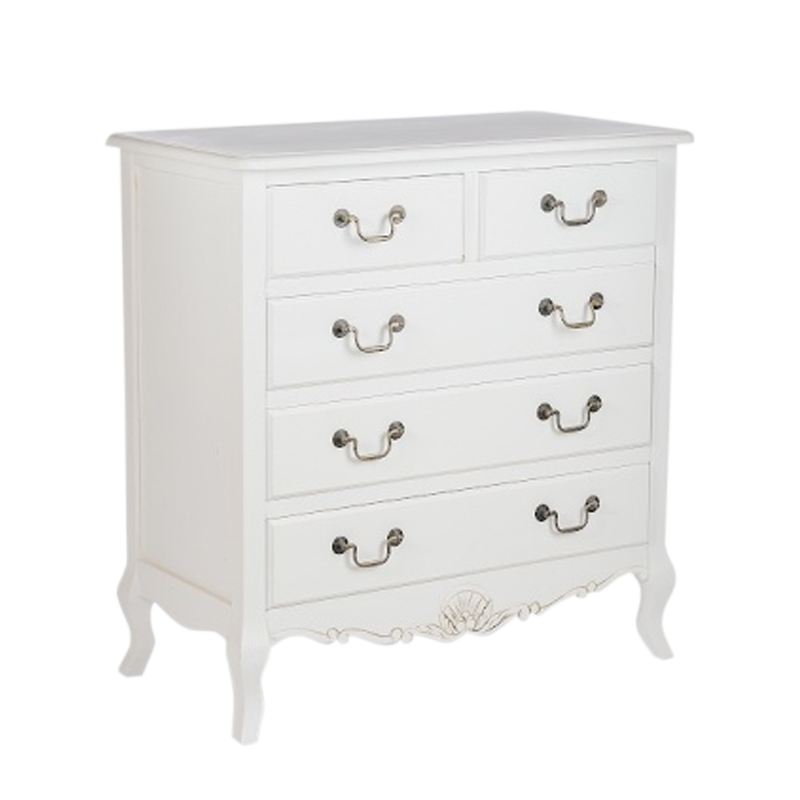 Комод белый в стиле прованс Montmartre Provence White Белый Комод белый в стиле прованс Montmartre Provence White Белый в Тюмени | Loft Concept