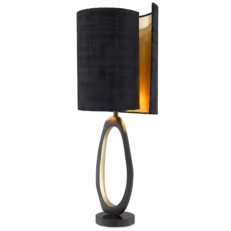 Настольная лампа Eichholtz Table Lamp Kilian Черный Латунь в Тюмени | Loft Concept 