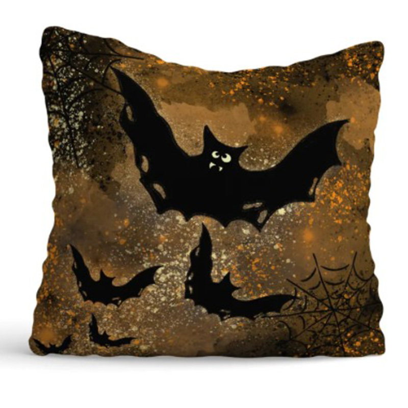 Подушка Halloween Bat Черный Серый Подушка Halloween Bat Черный Серый в Тюмени | Loft Concept