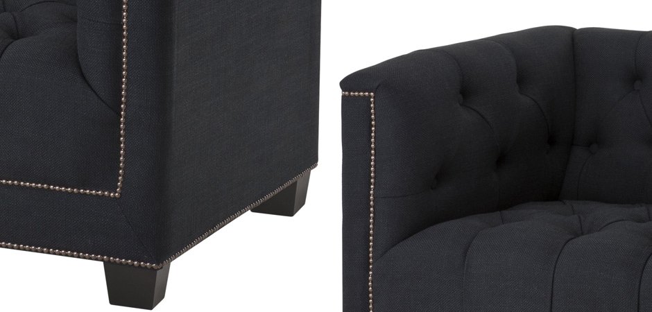 Кресло Eichholtz Chair Paolo Black Кресло Eichholtz Chair Paolo Black - Loft-Concept в Тюмени