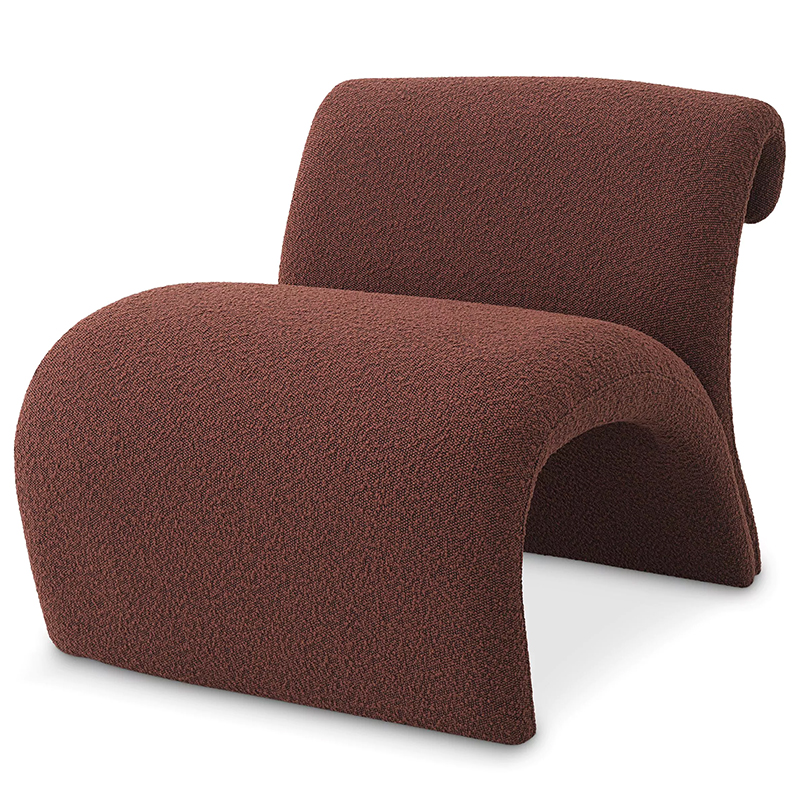 Кресло Eichholtz Chair Vignola Boucle Rouge Бургундский красный Кресло Eichholtz Chair Vignola Boucle Rouge Бургундский красный в Тюмени | Loft Concept
