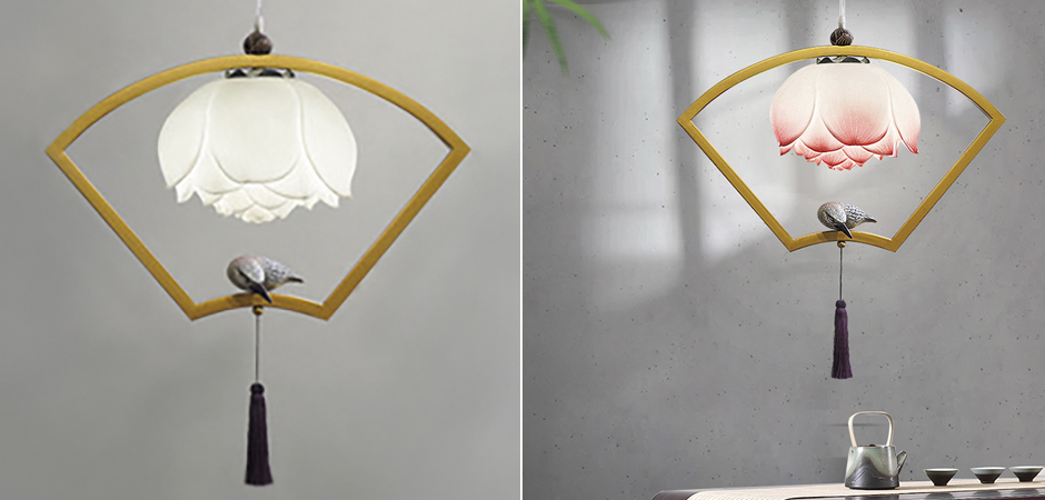 Подвесной светильник Bird with Tassel Fan Подвесной светильник Bird with Tassel Fan - Loft-Concept в Тюмени