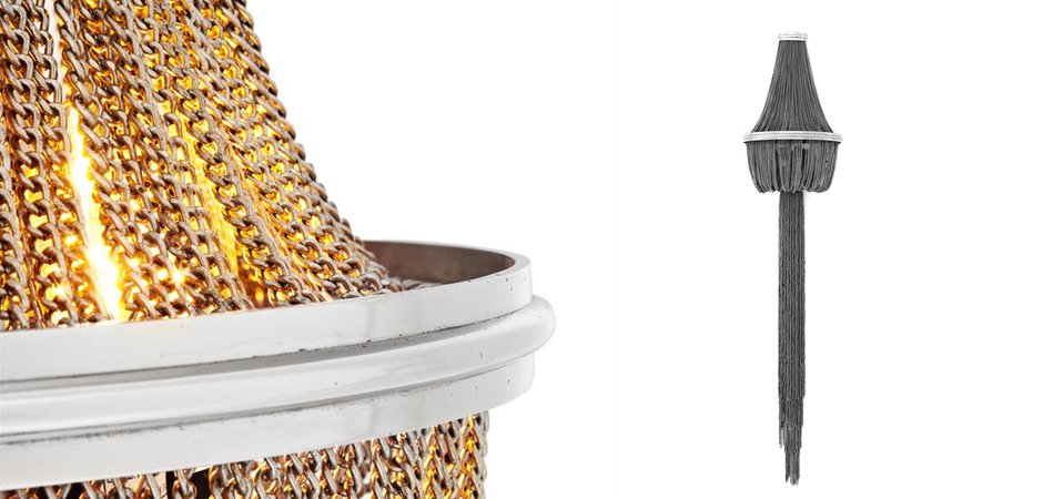 Бра Wall Lamp Martinez Nickel - Loft-Concept в Тюмени