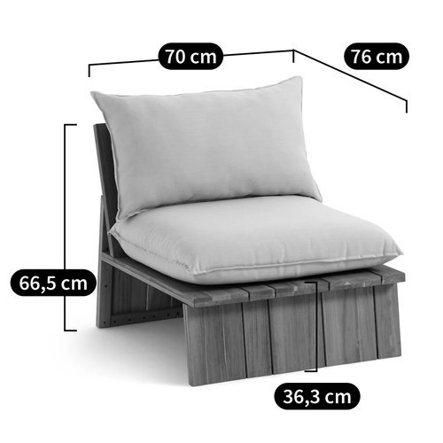 Уличное кресло из массива акации Trivett Wooden Chair Уличное кресло из массива акации Trivett Wooden Chair в Тюмени