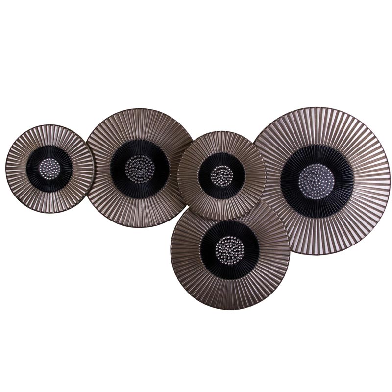 Арт-объект Rhinestone Wall Disc Brown and Black Коричневый Черный Арт-объект Rhinestone Wall Disc Brown and Black Коричневый Черный в Тюмени | Loft Concept
