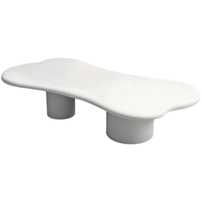 Кофейный стол Lula Curved Coffee Table Белый Кофейный стол Lula Curved Coffee Table Белый в Тюмени | Loft Concept